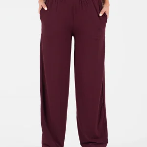 Pantalon karina melon uva oscuro