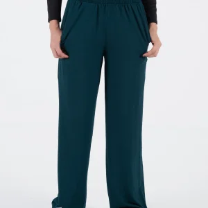 Pantalon karina melon verde botella oscuro