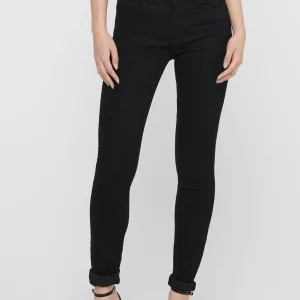 Jeans de rendimiento - Negro (Mid -Wist)