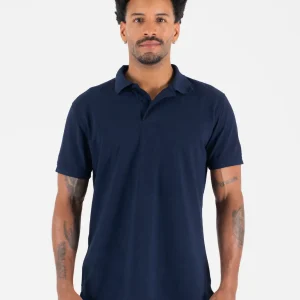 Polo camiseta hombre Azul