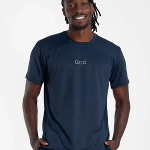 Qatar camiseta hombre azul oscura