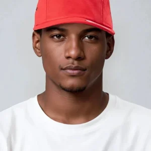 Gorra de 5 paneles - Rojo