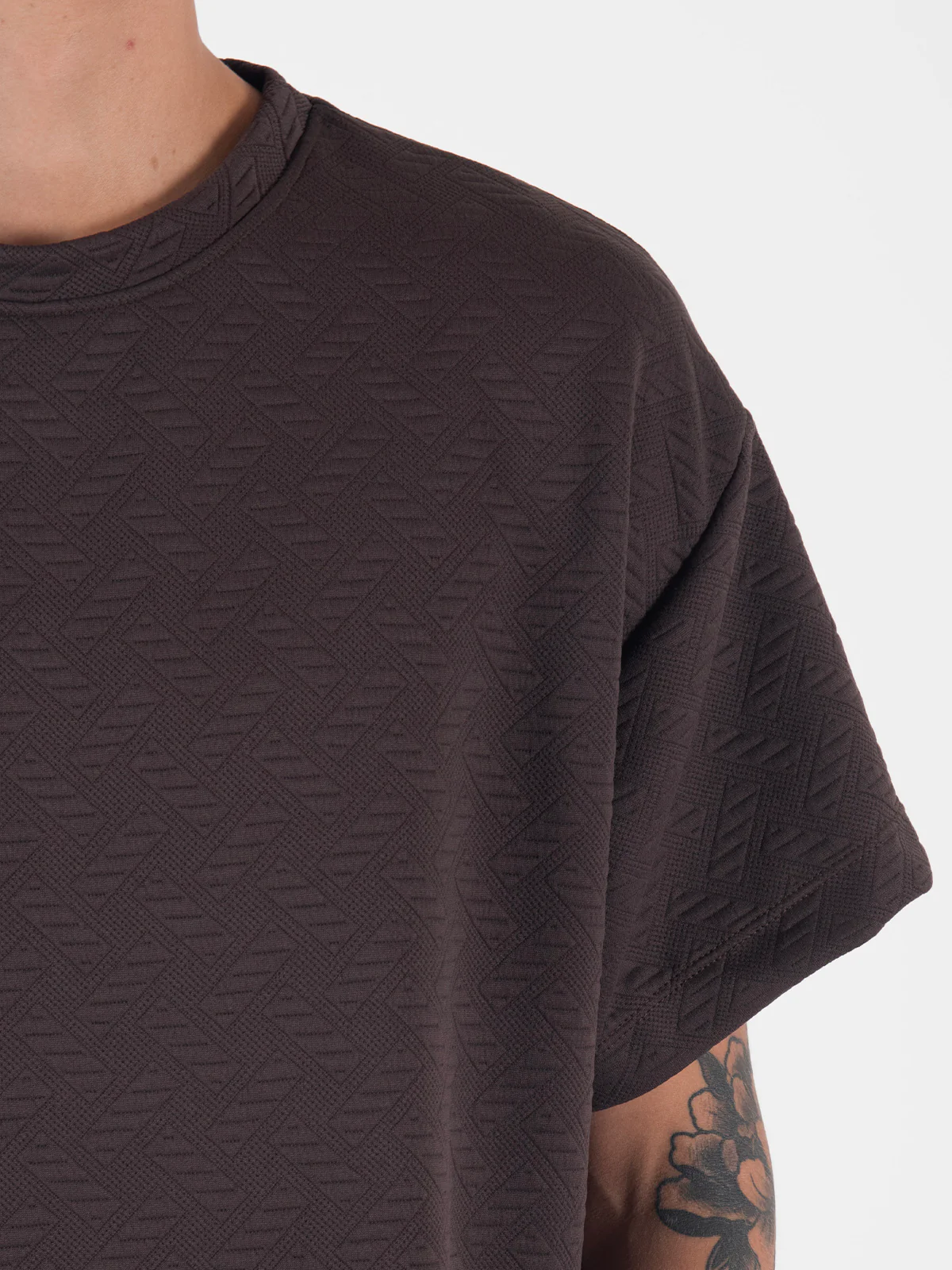 set mucura hombre cafe oscuro - Imagen 6