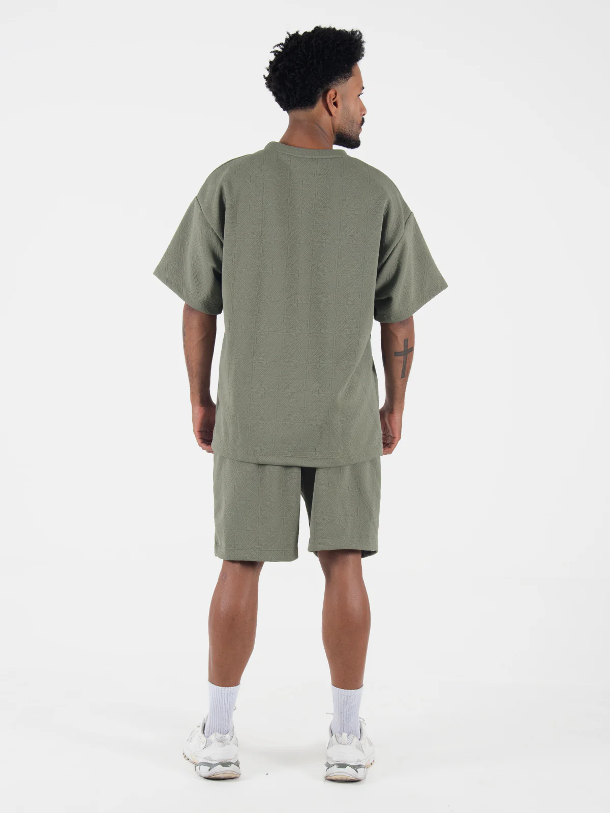 set mucura hombre verde seco - Imagen 3