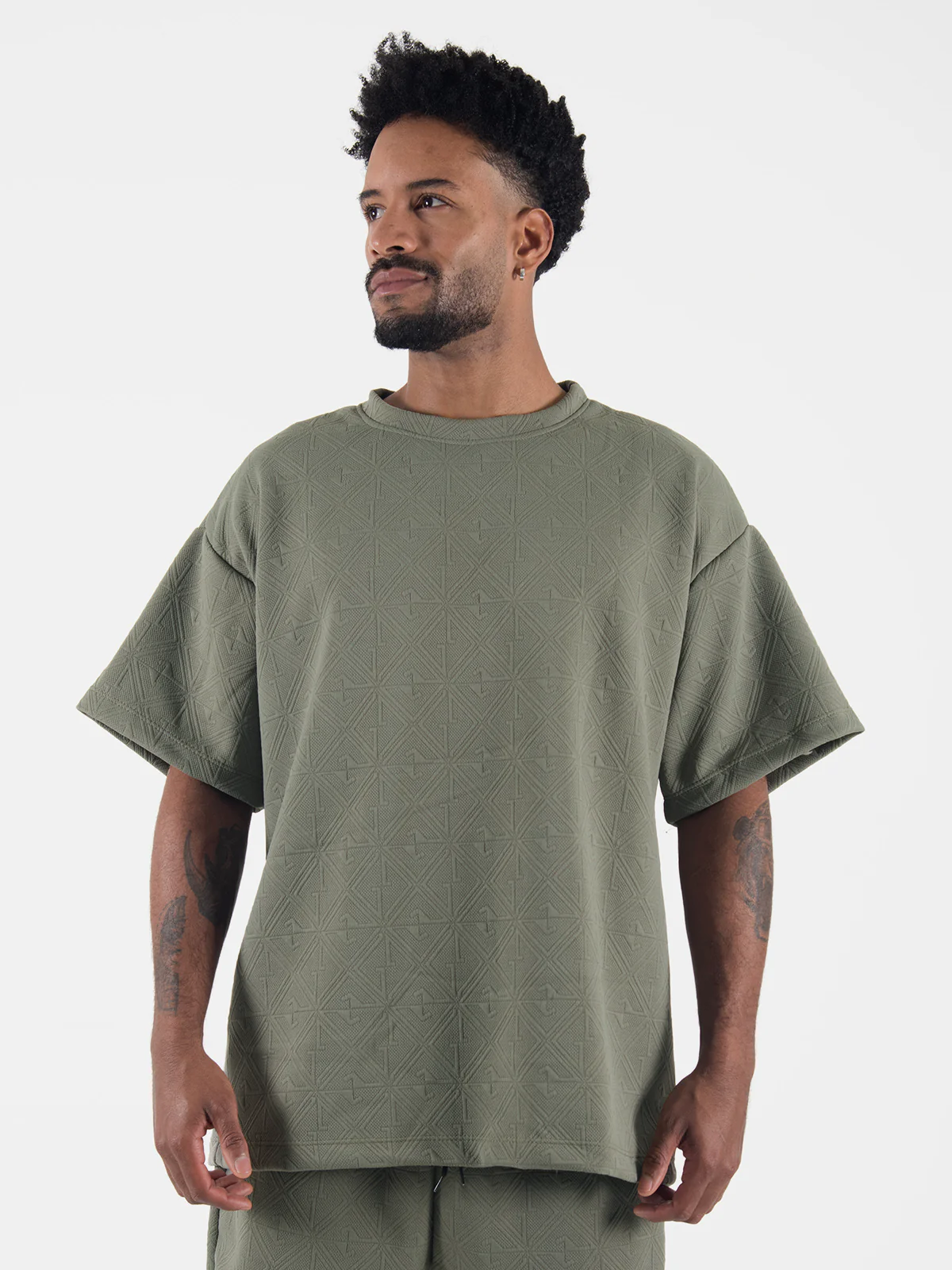 set mucura hombre verde seco - Imagen 4