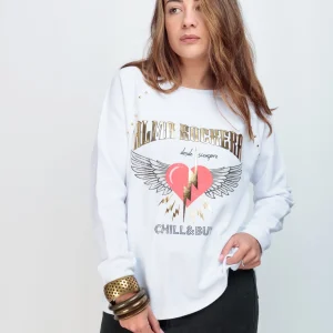 Sudadera Tachas Alma Rockera