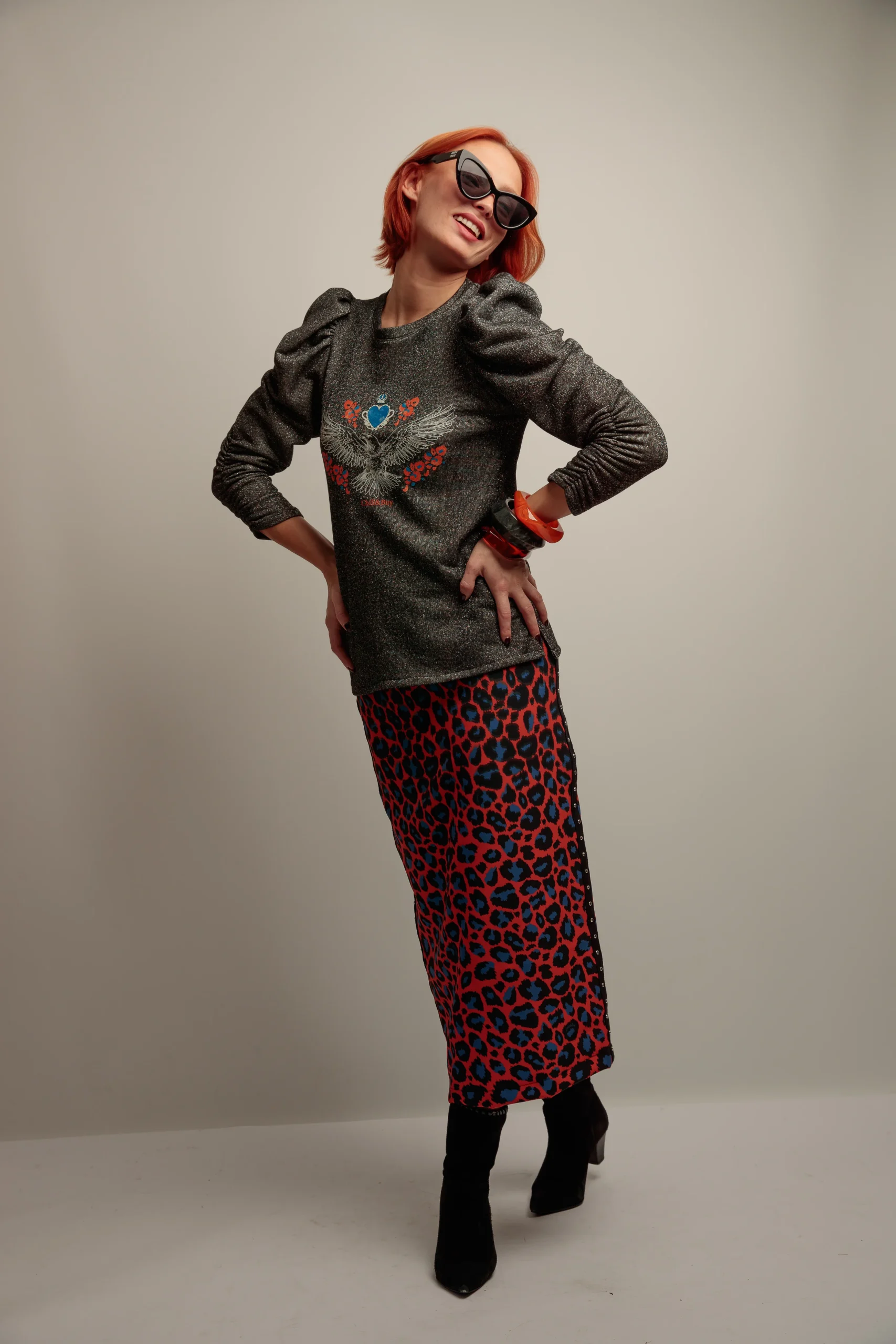 Sudadera Lurex Aguila Caye - Imagen 3