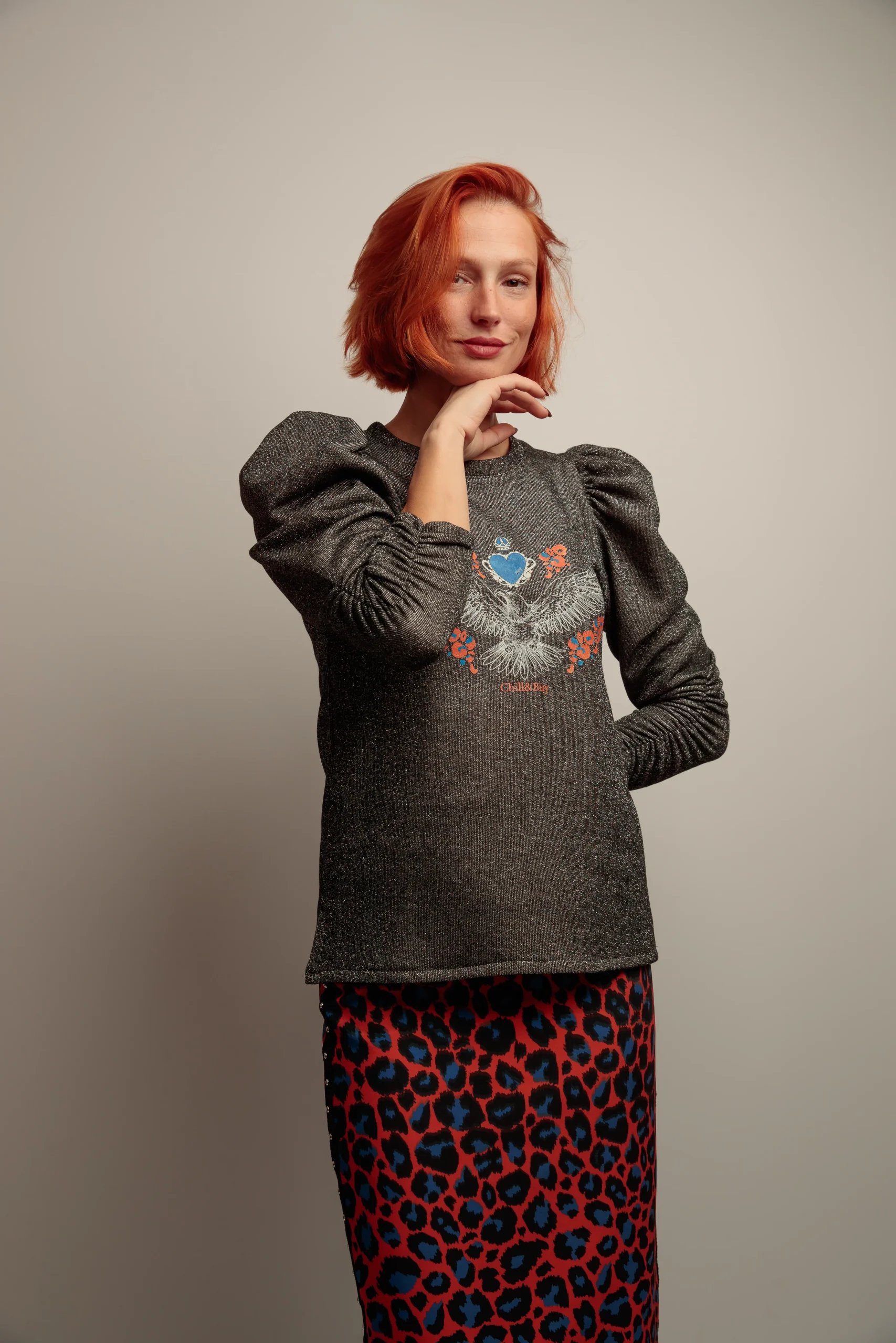 Sudadera Lurex Aguila Caye - Imagen 4