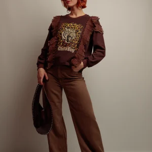 Sudadera Tul Plus Tigre Print