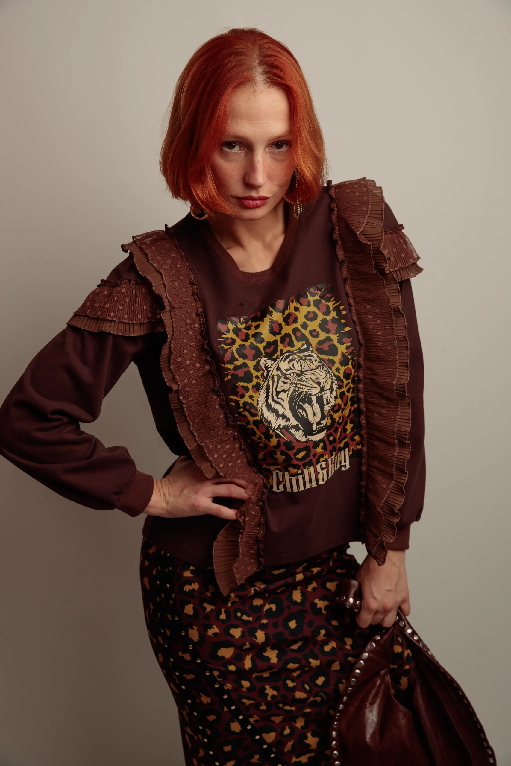 Sudadera Tul Plus Tigre Print - Imagen 4