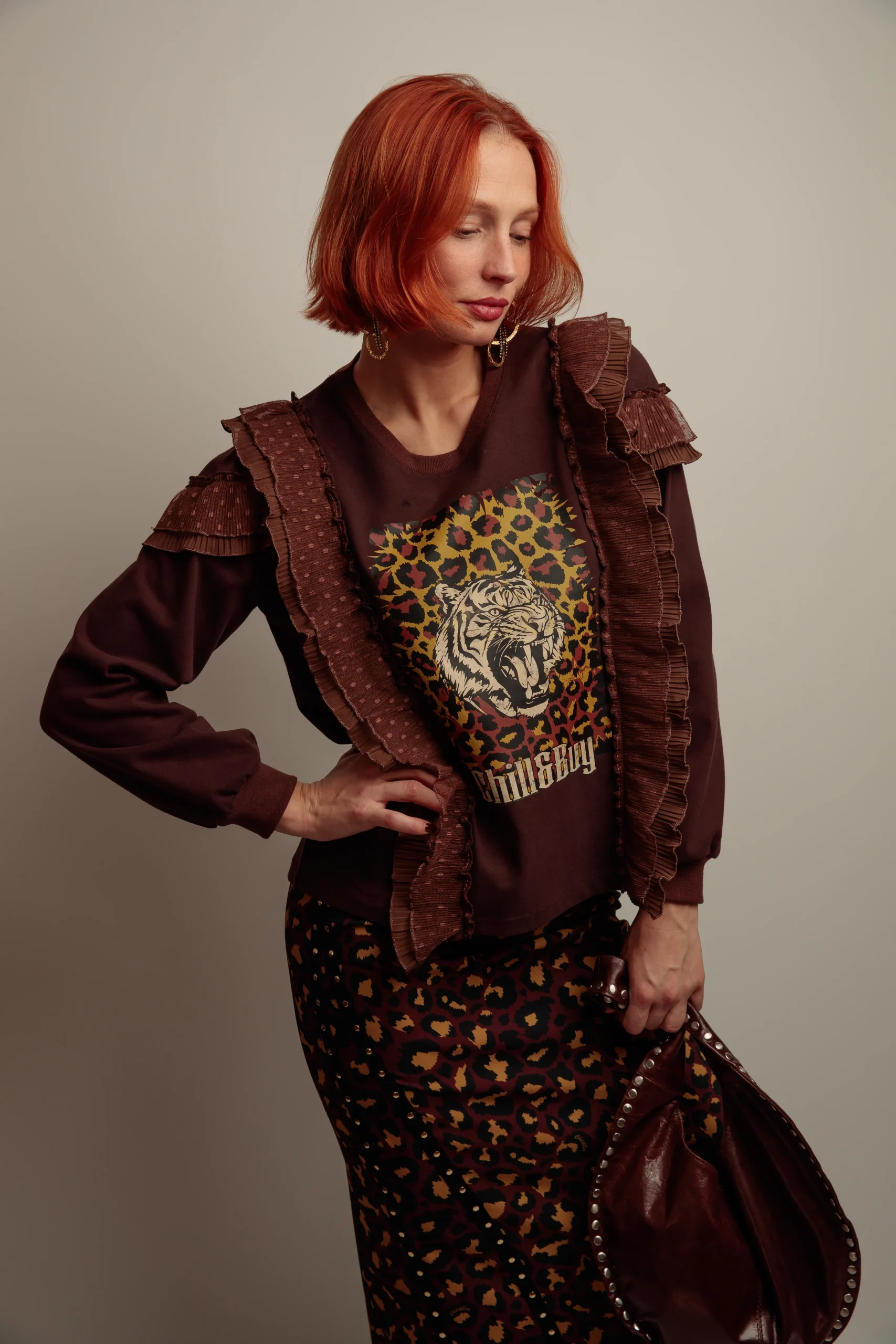 Sudadera Tul Plus Tigre Print - Imagen 5