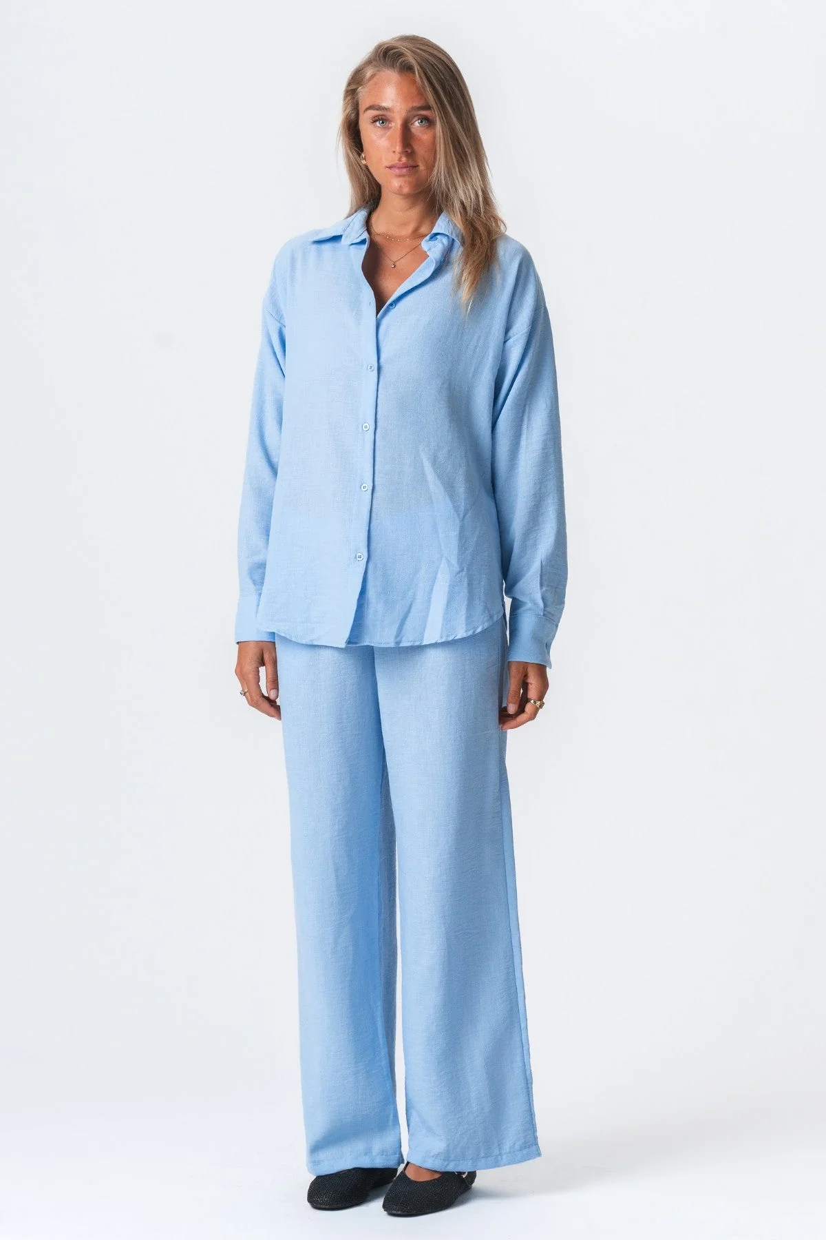 Camisa Lilly - Azul claro - Imagen 3