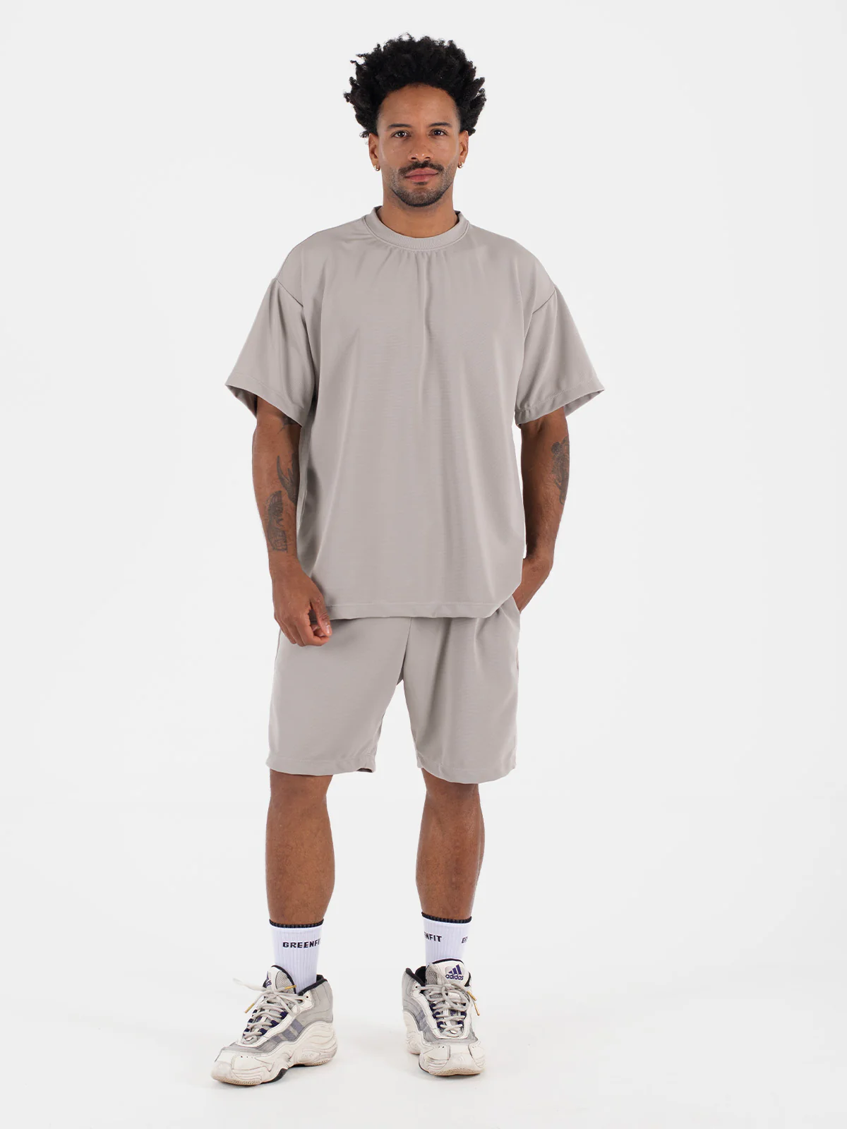 Set funky hombre gris seco sao pablo