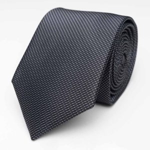 Corbata - Negra/Gris Lunar