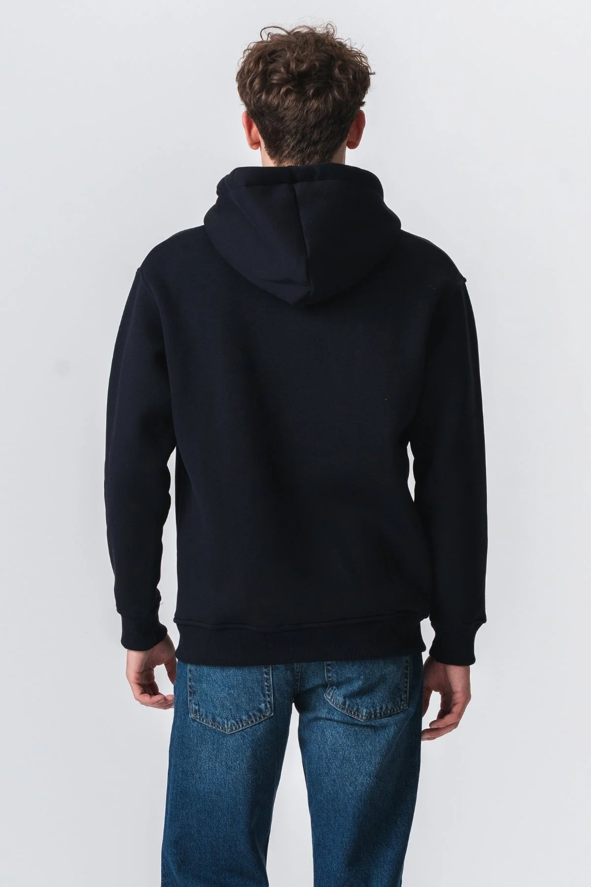 Sudadera con sudadera con cremallera relajada - Armada - Imagen 3