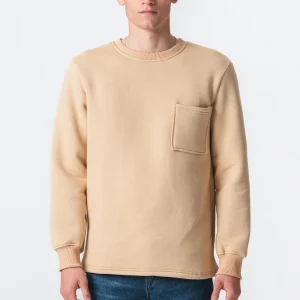 Sudadera de bolsillo Regular Fit - beige