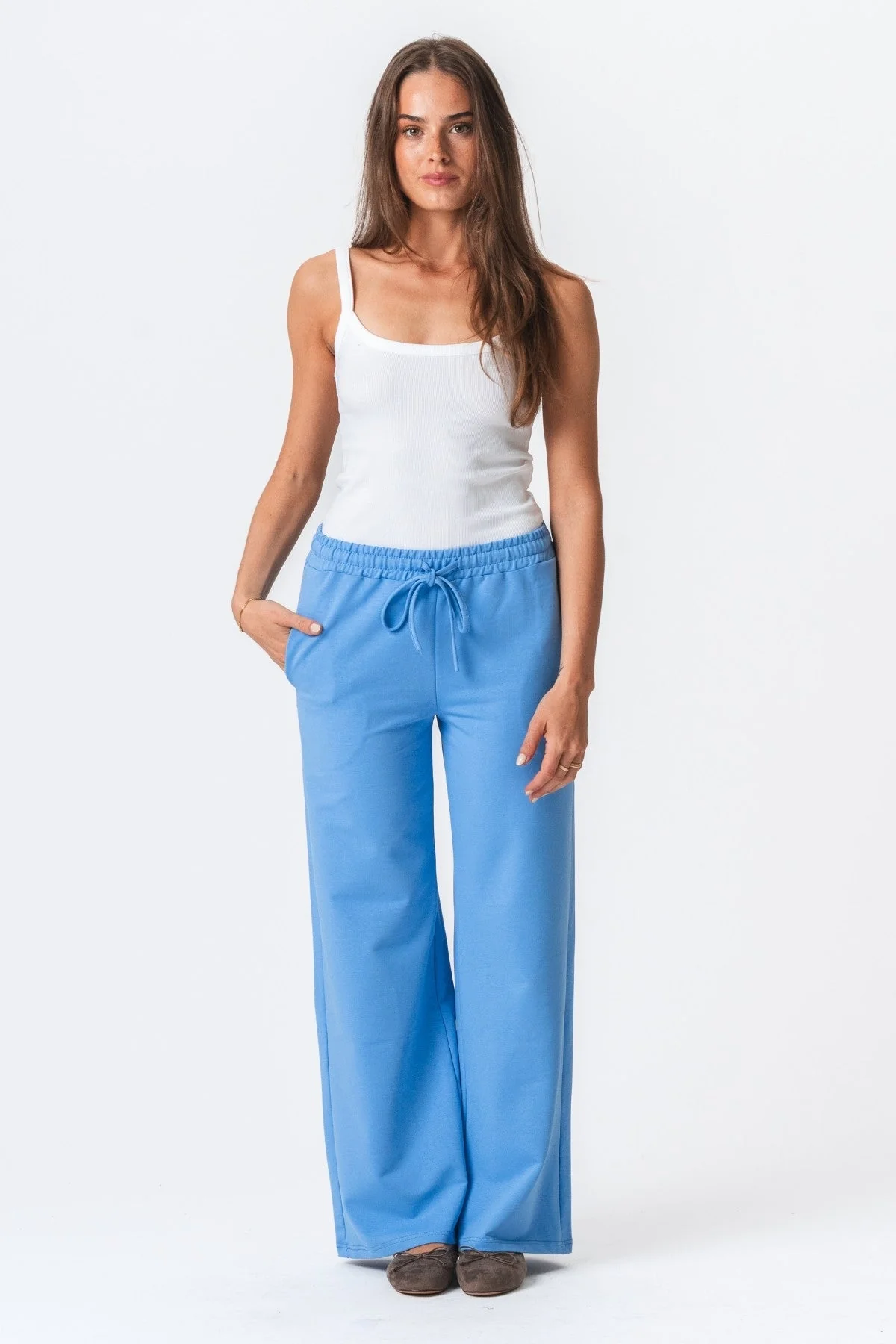 Pantalones de chándal - Azul claro - Imagen 4