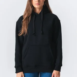 Stella Oversized Sudadera con capucha - negro