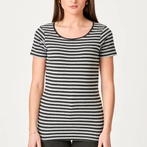 Camiseta Nørregade-Negro-Gray