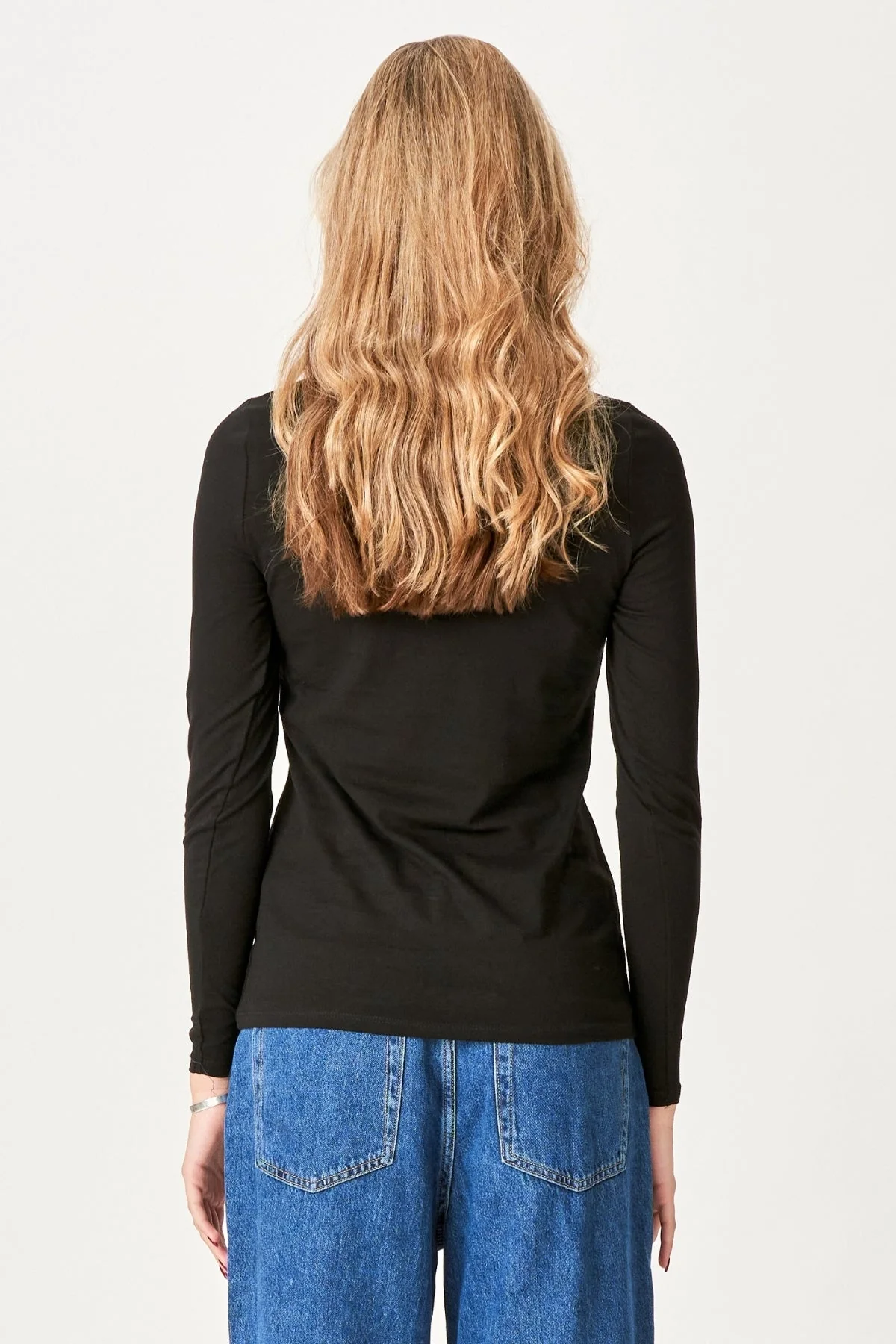 Cuello de tortuga - negro - Imagen 3