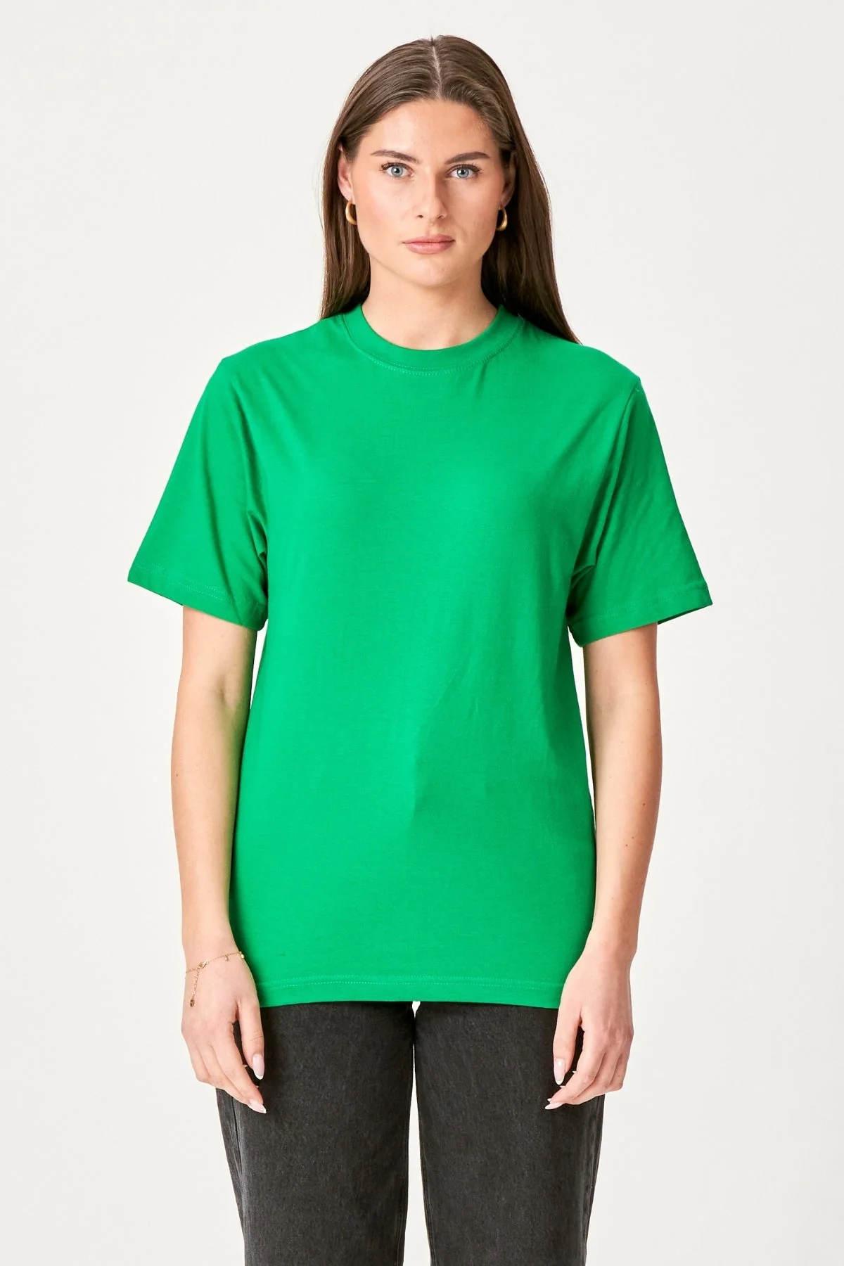 Camiseta de gran tamaño - Verde