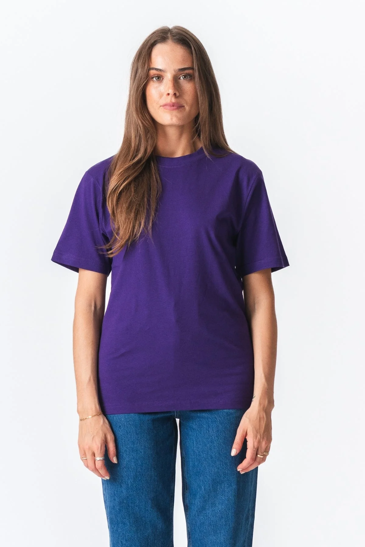Camiseta de gran tamaño - Violet