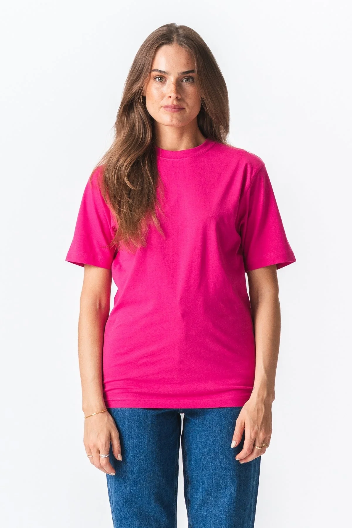 Camiseta de gran tamaño - rosa