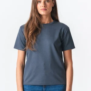 Camiseta suelta de Leah - gris