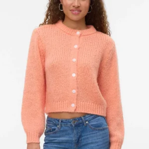 Cárdigan de cuello O Wilo - Cantalupe