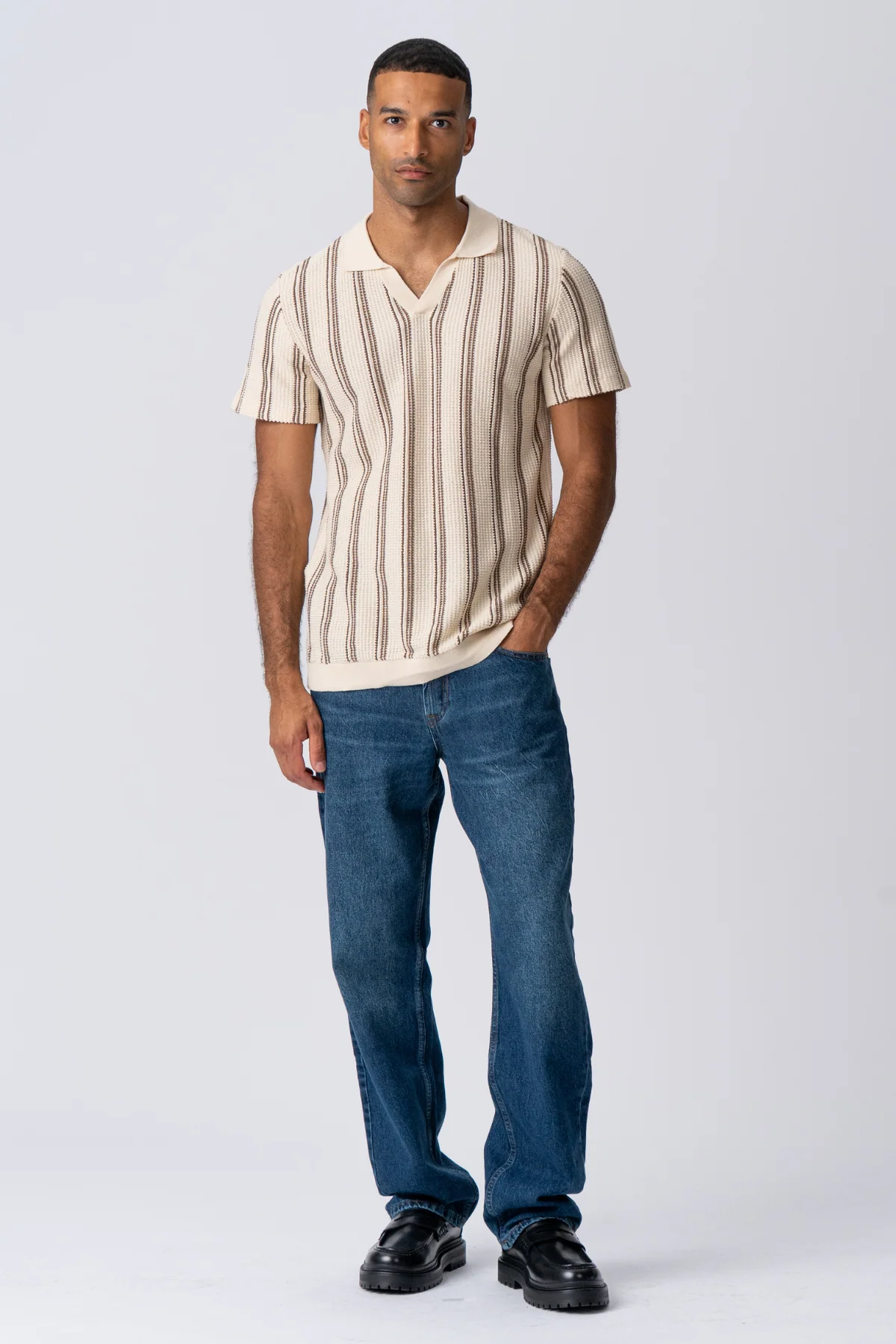 Rayas de rayas - arena - Imagen 3