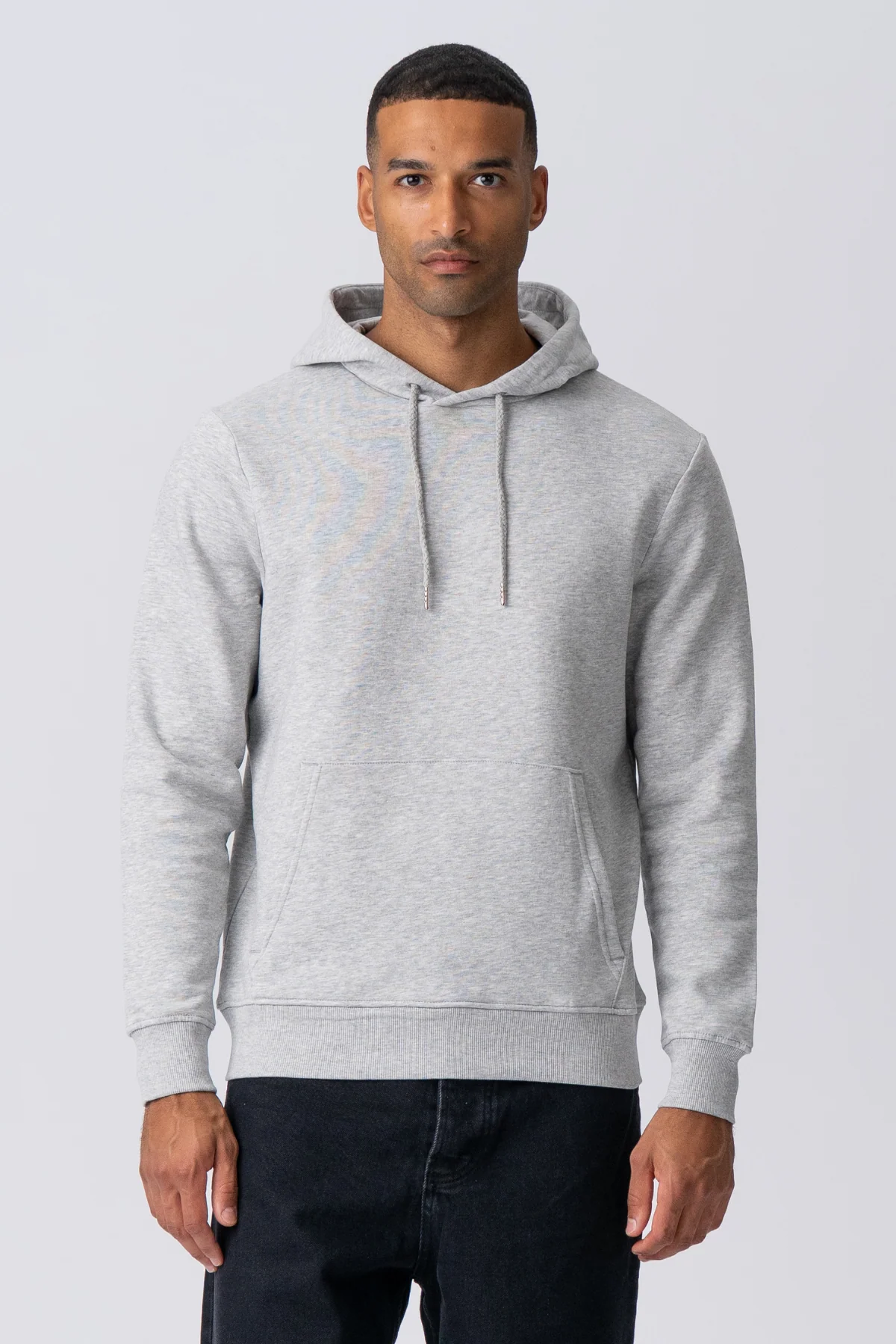Sudadera con capucha - Gris ceniza