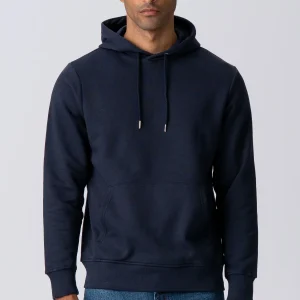 Sudadera con capucha - Azul marino