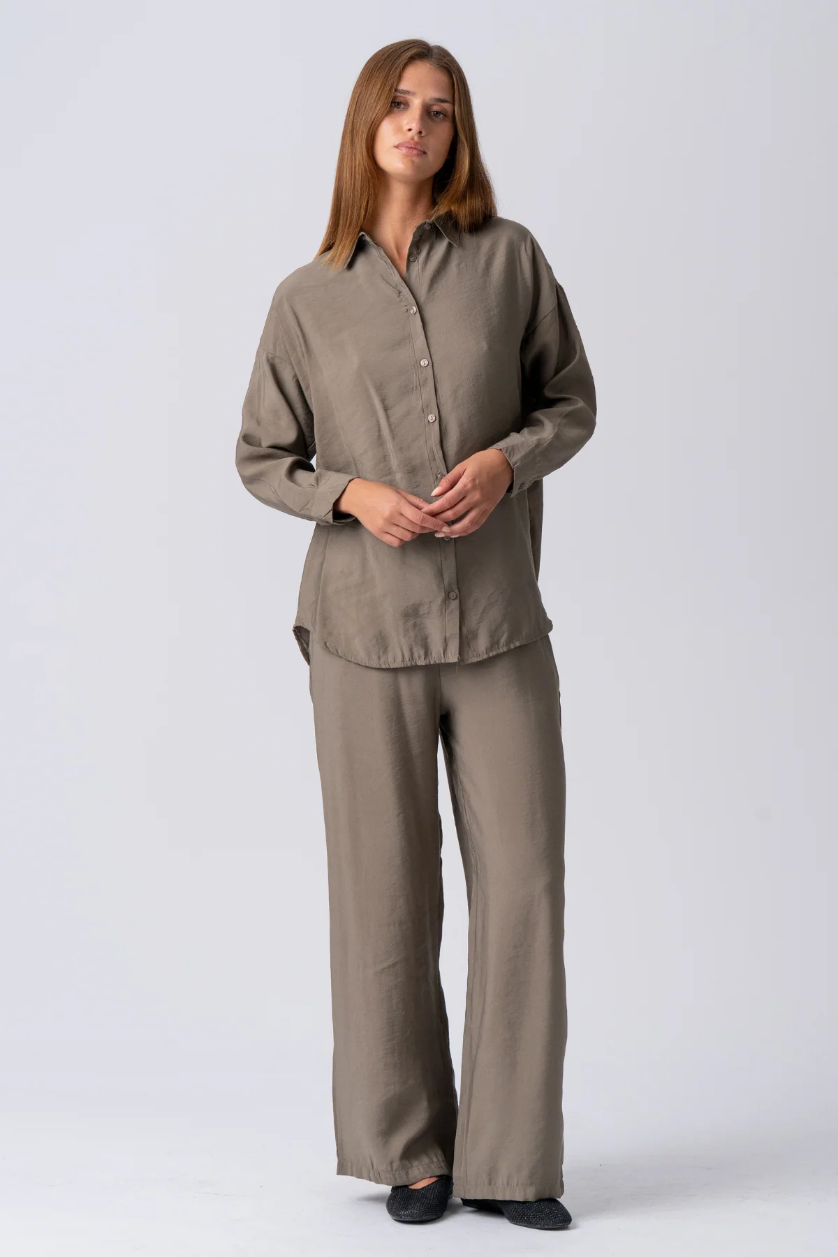 Mia camisa - caqui - Imagen 3