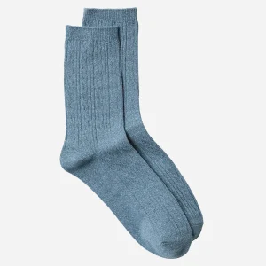 Calcetines de Mandy Glitter - Azul China