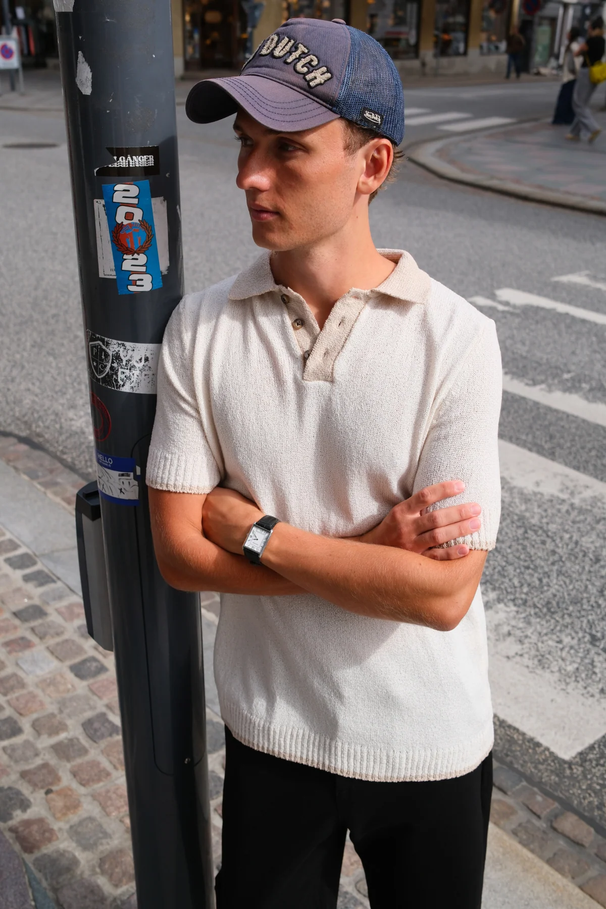 Polo de punto - ECRU - Imagen 3