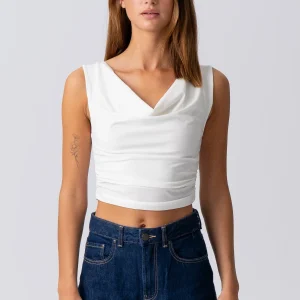 ELISA Waterfall Top - Blanco