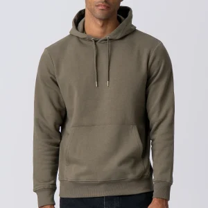 Sudadera con capucha - Verde militar