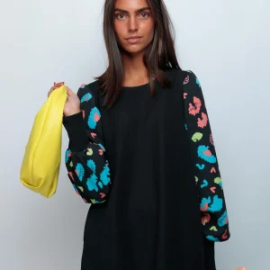 Vestido Abullonado Print Skull