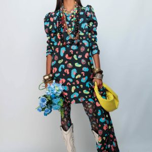 Vestido Lupita Print Skull