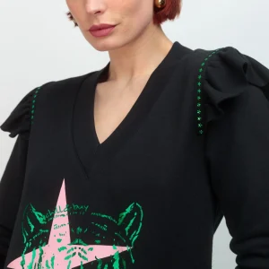 Vestido Tachas Tigre Star