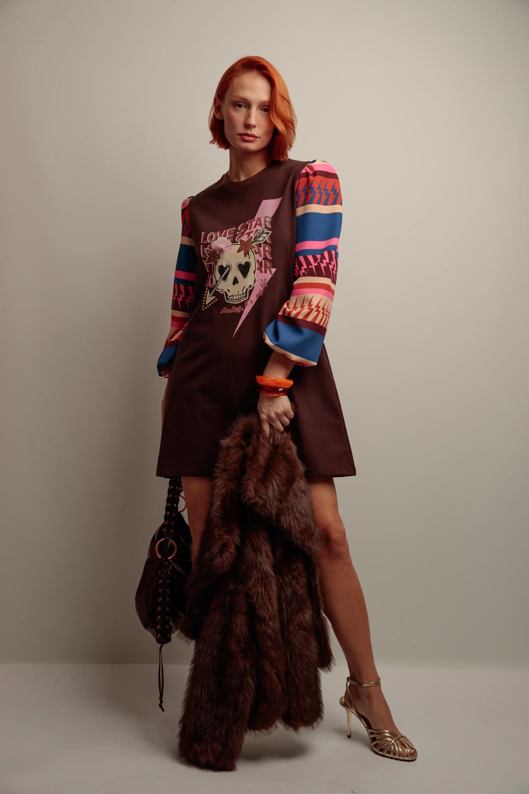 Vestido Abullonado SK Caye - Imagen 3