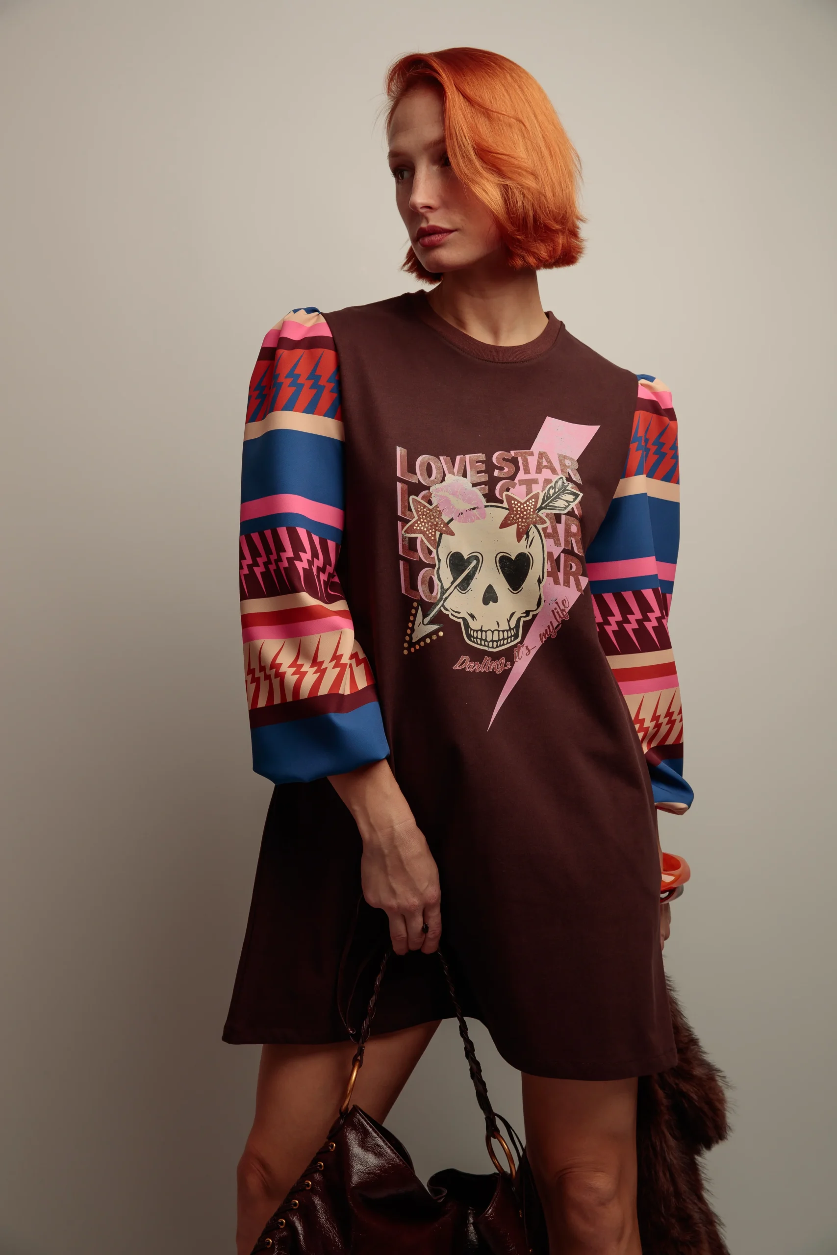 Vestido Abullonado SK Caye - Imagen 5