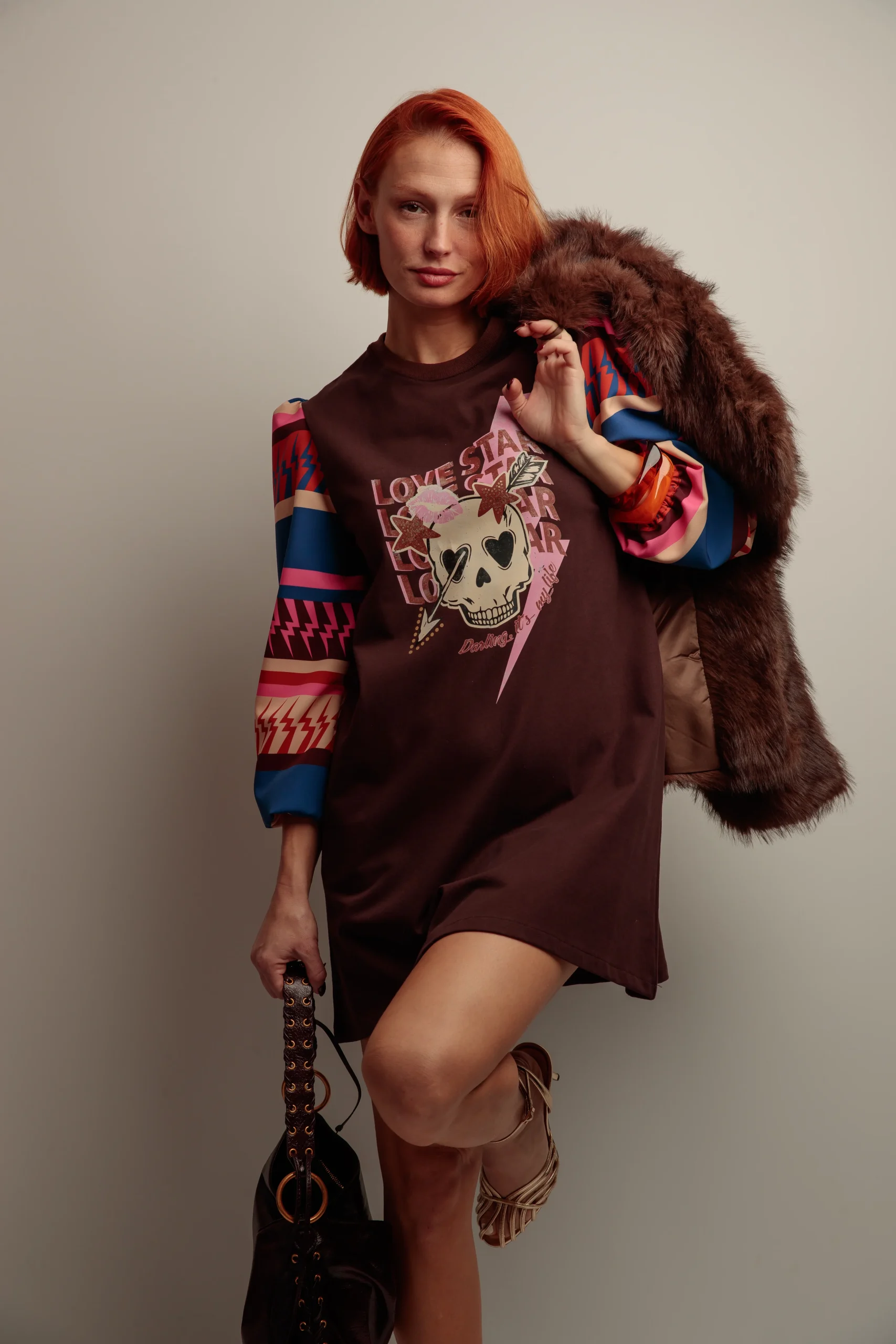 Vestido Abullonado SK Caye