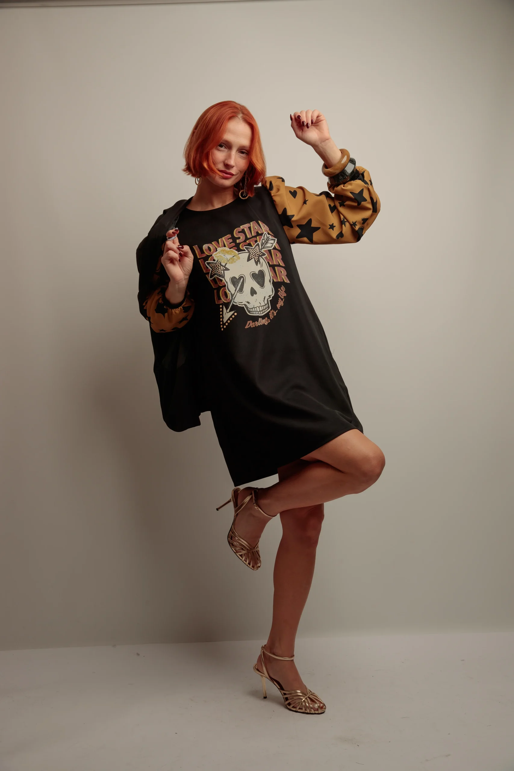 Vestido Abullonado Sk Darling - Imagen 3