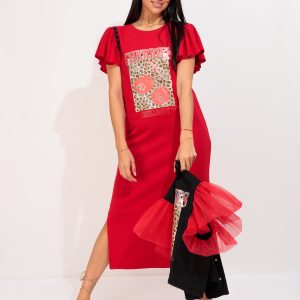 Vestido Largo Cherries