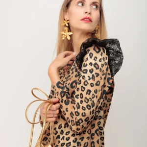 Vestido Largo Leopard