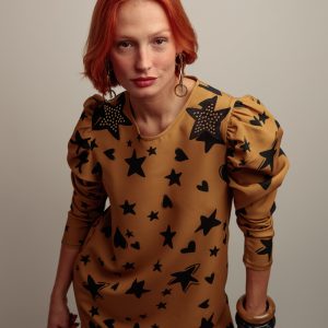 Vestido Parches Love Star