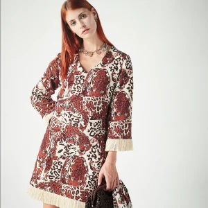 Vestido Safa Tiger Brown