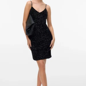 Vestido corto de Hoka - Negro