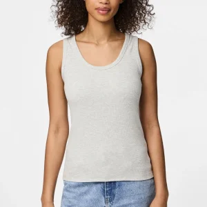 May Tank Top - Melange gris claro